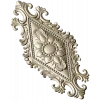 Fleuron Diamond Cartouche - STL 3D Model for CNC