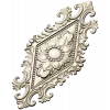 Fleuron Diamond Cartouche - STL 3D Model for CNC