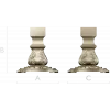 Мебельная ножка в стиле барокко - 3D модель STL для ЧПУ