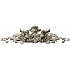 Cherubic Acanthus Cartouche STL for CNC
