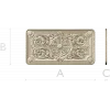 Ornamental Medallion Panel - STL 3D model for CNC