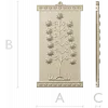 Decorative Tree Panel - STL 3D model for CNC carving
