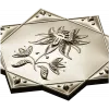 Lotus Star Rosette - STL 3D model for CNC routing