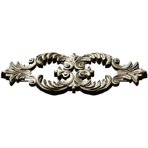 Ornate Acanthus Centerpiece - STL 3D model for CNC milling