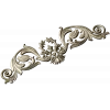 Декоративный картуш "Флорания" - 3D модель STL для ЧПУ