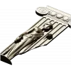 Ionic Caryatid Pilaster STL for CNC Carving
