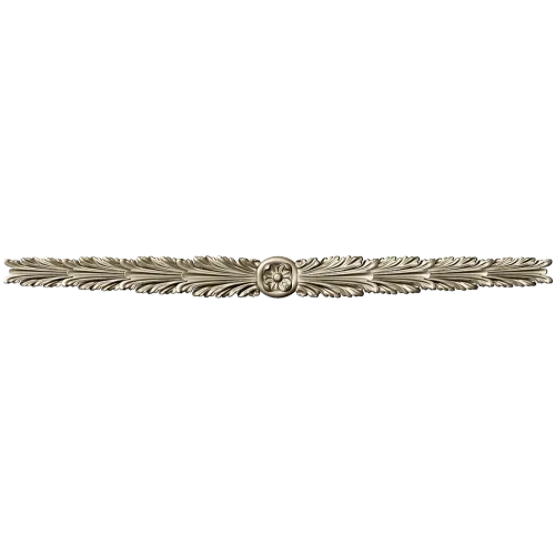 Classical Laurel Rosette 3D STL Model for CNC Milling