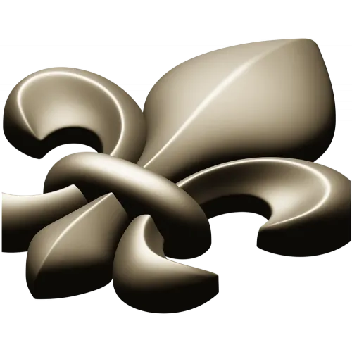 STL модель Королевская лилия - 3D модель stl для ЧПУ