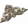 Baroque Acanthus Crest STL for CNC