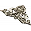Baroque Acanthus Crest STL for CNC