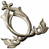 Aureate Acanthus Cartouche - STL 3D model for CNC