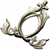 Aureate Acanthus Cartouche - STL 3D model for CNC