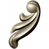 Acanthus Corner Ornament STL - High-Relief 3D Model for CNC