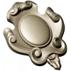 Regal Oval Cartouche - STL 3D model for CNC carving