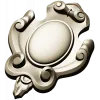 Regal Oval Cartouche - STL 3D model for CNC carving