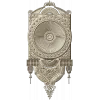Aurelia Sunburst Medallion - detailed STL 3D model for CNC carving
