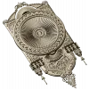 Aurelia Sunburst Medallion - detailed STL 3D model for CNC carving