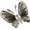 Ornamental Butterfly STL Relief for CNC Milling