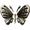 Ornamental Butterfly STL Relief for CNC Milling