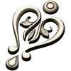Baroque Heart Applique STL 3D Model for CNC