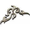 Acanthus Corner Relief STL for CNC Milling