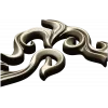 Acanthus Corner Relief STL for CNC Milling