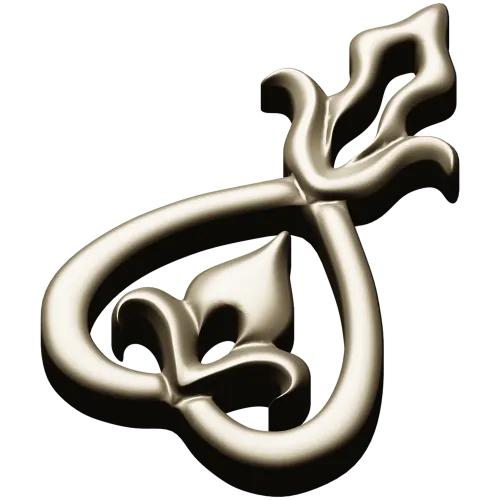 Teardrop Fleur Applique STL for CNC carving