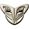 Art Nouveau Leaf Cartouche - STL 3D model for CNC