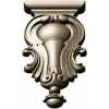 Ornate Baroque Cartouche STL for CNC Routing and Furniture Applique