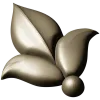 Leaf Fleuron STL 3D Model for CNC
