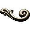 Baroque Scroll Leaf - STL 3D model for CNC carving