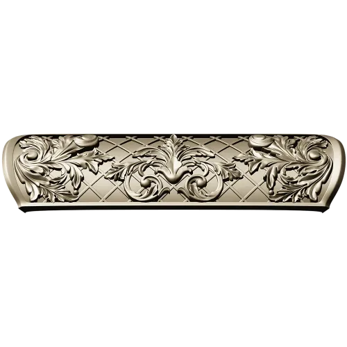 Ornate Acanthus Horizontal Panel - STL 3D Model for CNC