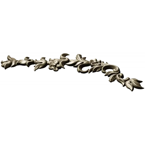 Ornamental Floral Vine Applique STL for CNC Router