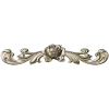 Горизонтальная резная накладка с розой - 3D модель STL для ЧПУ