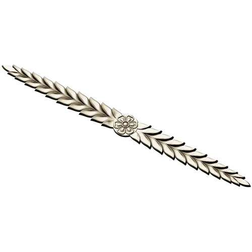 Laurel Rosette Frieze - STL 3D model for CNC carving