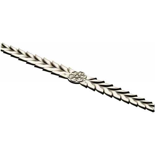 Laurel Rosette Frieze - STL 3D model for CNC carving