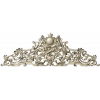 Rococo Crown Pediment - STL 3D model for CNC carving