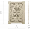 Regal Palmette Panel - STL 3D model for CNC decorative panel
