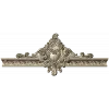 Ornate Cartouche 3D STL for CNC - High-Relief Acanthus Pediment