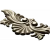 Веерный картуш рококо - STL 3D модель для ЧПУ