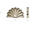Веерная раковина - 3D модель STL для ЧПУ