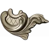 Acanthus Corner Cartouche - STL 3D Model for CNC Milling