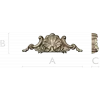 Seashell Rocaille Crest - STL 3D model for CNC