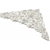Arabesque Corner Crest STL for CNC