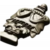 Regal Draped Urn Decorative STL for CNC