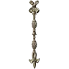 Ribbon Tassel Vertical Applique - STL 3D Model for CNC