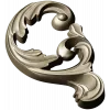 Rococo Acanthus Scroll - high-relief STL for CNC