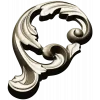 Rococo Acanthus Scroll - high-relief STL for CNC