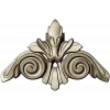 Acanthus Scroll Cartouche STL 3D Model for CNC
