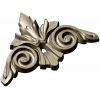 Acanthus Scroll Cartouche STL 3D Model for CNC